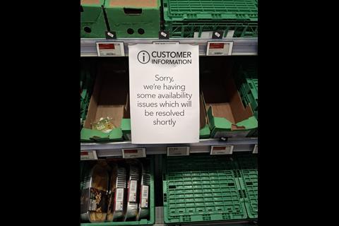 coop availability shortages empty supermarket shelves (2)